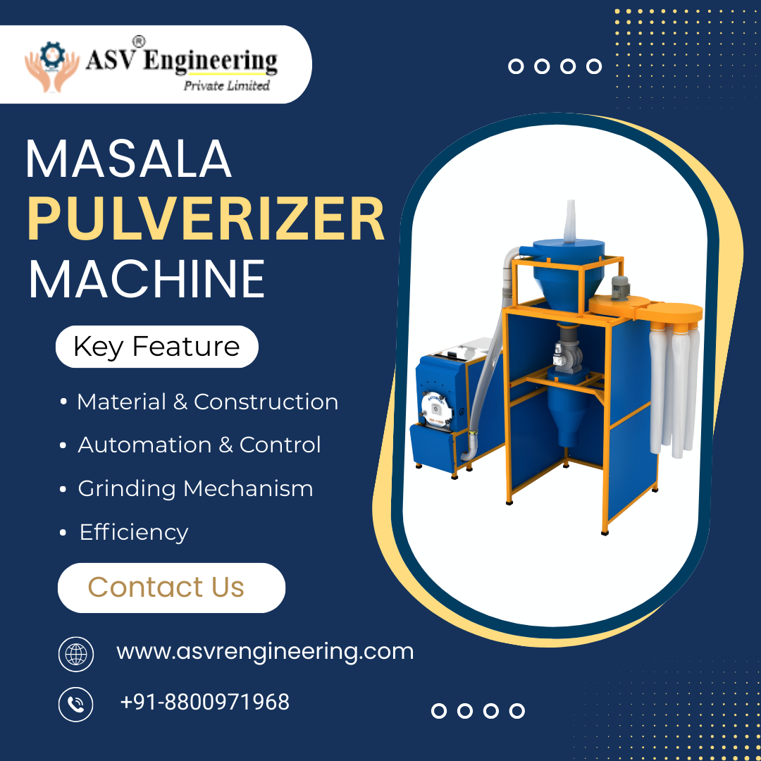 Leading Spice Pulverizer Manufacturers for Commercial & Industrial Use